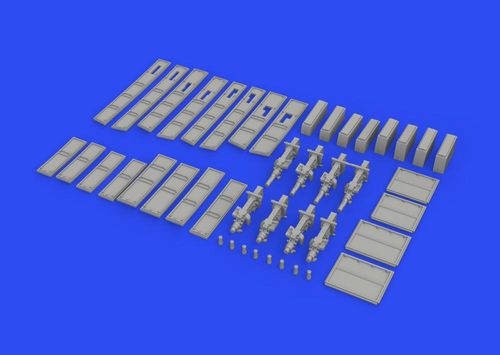Spitfire Mk.IIa - Gun bays...