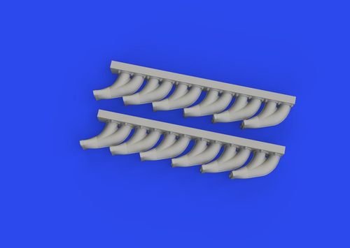 P-39 - Exhaust stacks...
