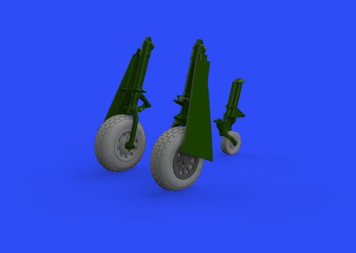 P-51B/C - Wheels block tread ...