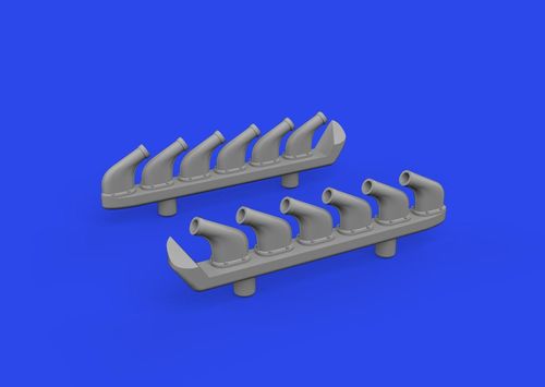 P-51D - Exhaust stacks  -...