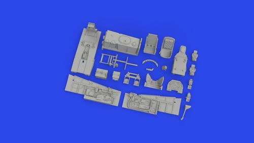 P-51D-5 - Cockpit  - Print
