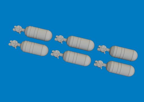 WWII USAAF oxygen cylinder...