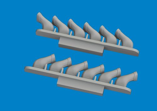 Spitfire Mk.V - Six-stacks...
