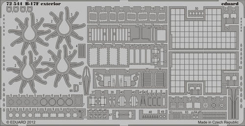 B-17F exterior for Revell