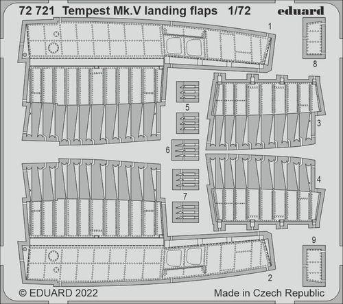 Tempest Mk.V - Landing flaps...