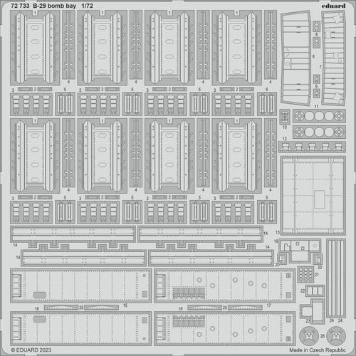 B-29 - Bomb bay [Hobby 2000]