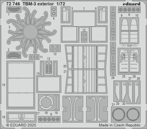 TBM-3 - Exterior [HobbyBoss]