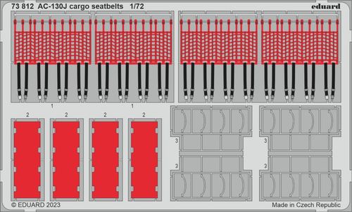 AC-130J - Cargo seatbelts...