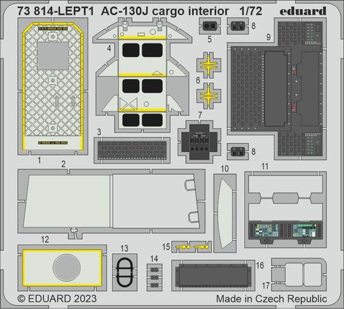 AC-130J - Cargo interior...