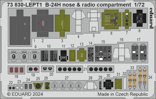 B-24H - Nose & radio...