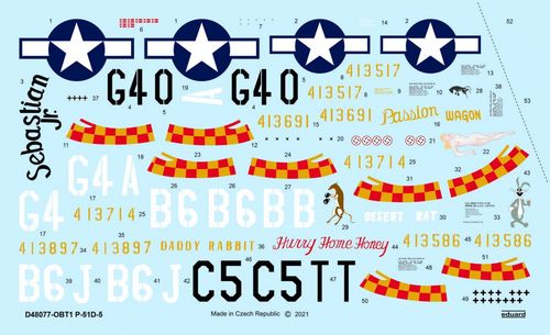P-51D-5 357th FG [Eduard]