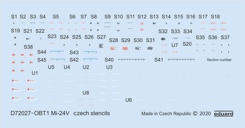 Mi-24V - Stencils Czech...
