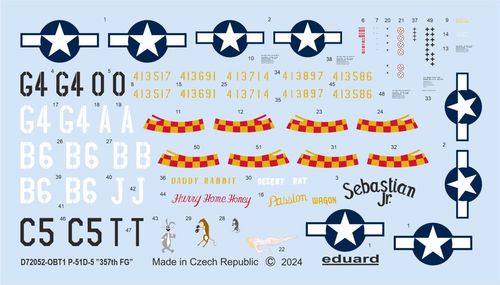 P-51D-5 357th FG  [Eduard]