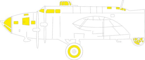 B-17F (alternate nose, frame...
