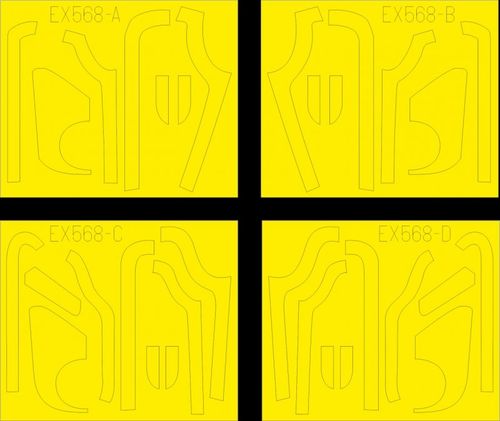 B-17G - Antiglare panels(BO &...