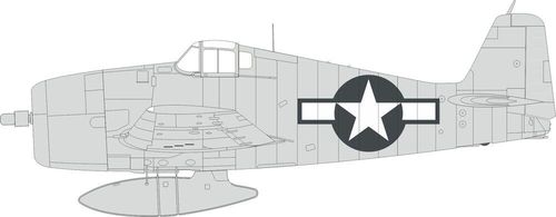 F6F-3 - US national insignia...