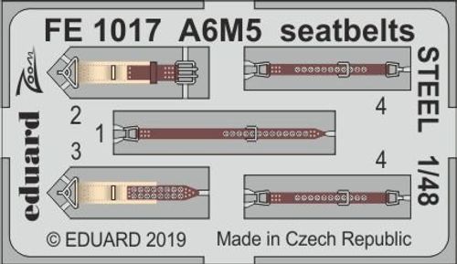 A6M5 Zero - Seatbelts STEEL...