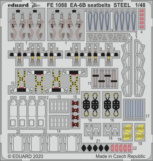 EA-6B - Seatbelts STEEL...