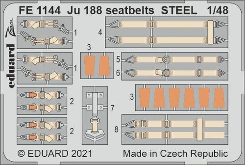 Junkers Ju 188 - Seatbelts...