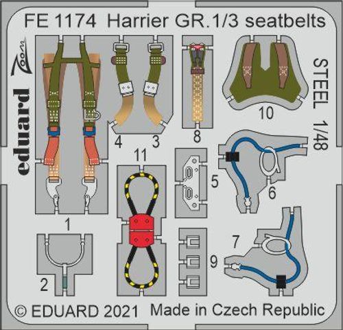 Harrier GR.1/3 - Seatbelts...