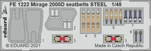 Mirage 2000D - Seatbelts...