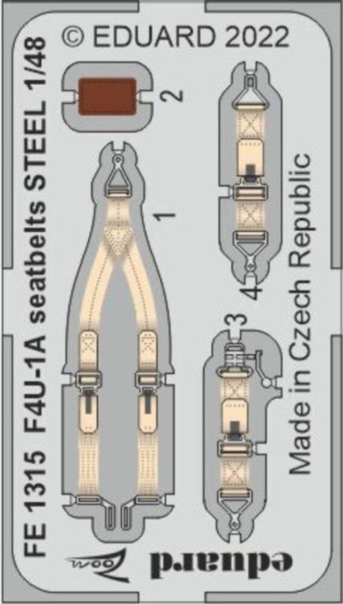 F4U-1A Corsair - Seatbelts...