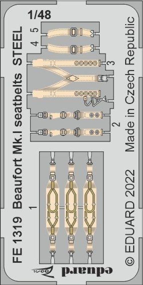 Beaufort Mk.I - Seatbelts...