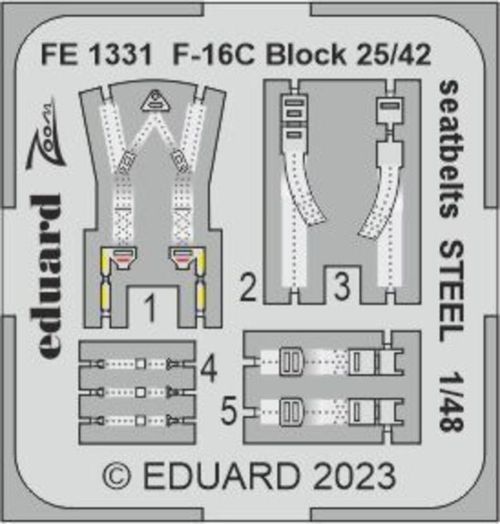 F-16C Block 25/42 - Seatbelts...