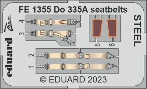 Dornier Do 335A - Seatbelts...