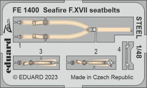 Seafire F.XVII - Seatbelts...