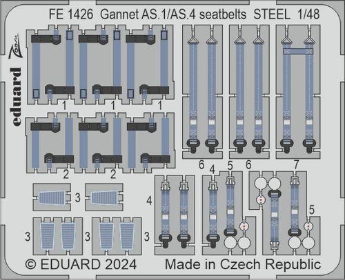 Gannet AS.1/AS.4 - Seatbelts...