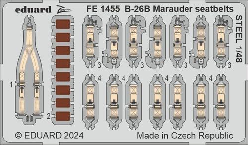 B-26B Marauder - Seatbelts -...