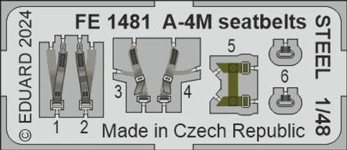 A-4M - Seatbelts - Steel...