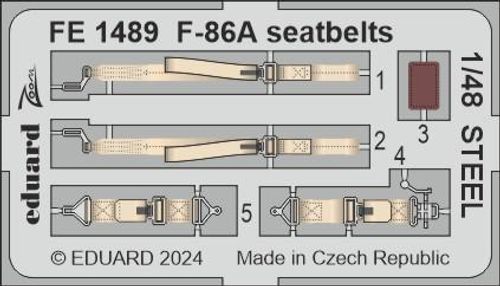 F-86A - Seatbelts - Steel ...