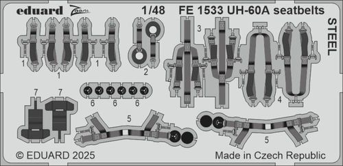 UH-60A - Seatbelts - Steel...