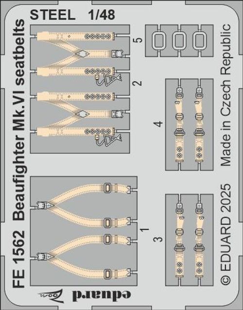 Beaufighter Mk.VI - Seatbelts...
