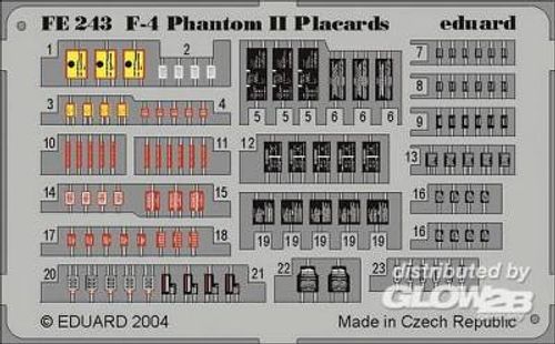 F-4 Phantom II - Placards