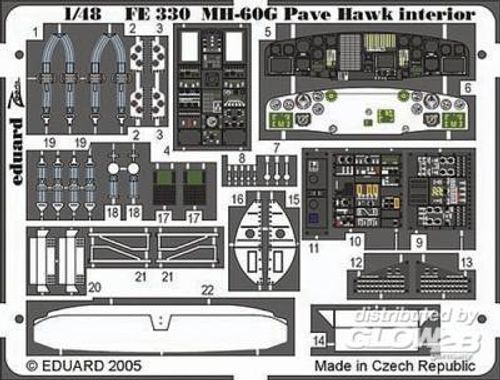 MH-60G Pave Hawk - Interior