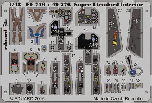 Super Etendard - Interior...