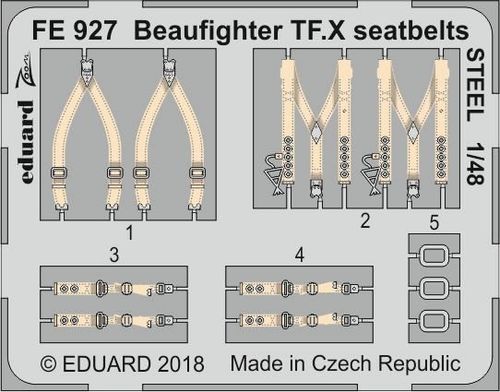 Beaufighter TF.X - Seatbelts...