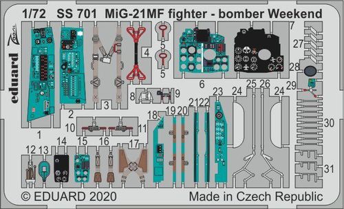 MiG-21MF fighter-bomber -...