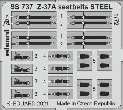 Z-37A - Seatbelts STEEL...