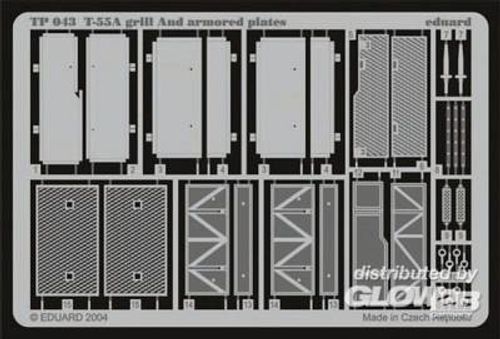 T-55A - Grill and armored...