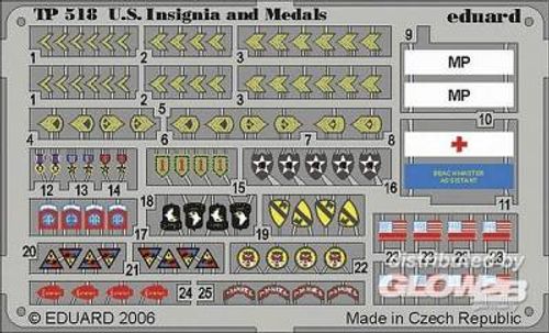 US insignia and medals WWII