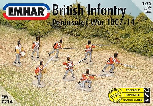 Britische Infanterie