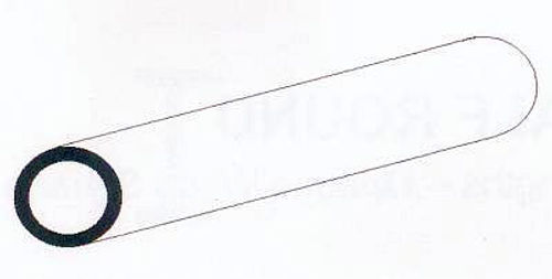 Rundröhre, 35 cm lang,...