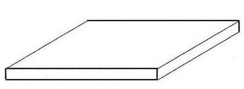Farbige Polystyrolplatten, 5...