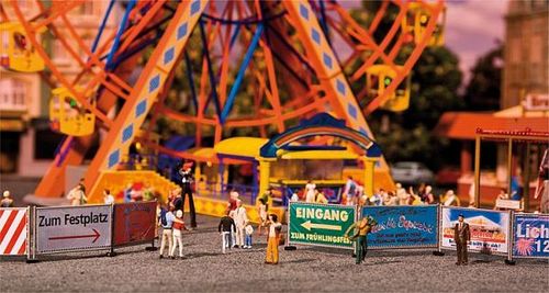 Kirmes-Absperrzäune und...