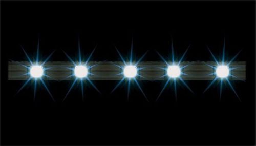 2 LED-Lichtleisten, weiß