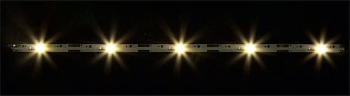 2 LED-Lichtleisten, warm...